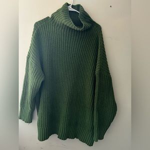 Aerie Oversized Turtleneck Sweater